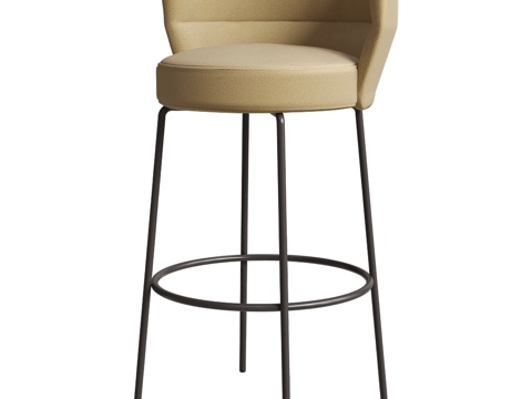 CPRN HOMOOD modern fabric bar chair bar stool