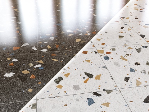 terrazzo floor tile tile