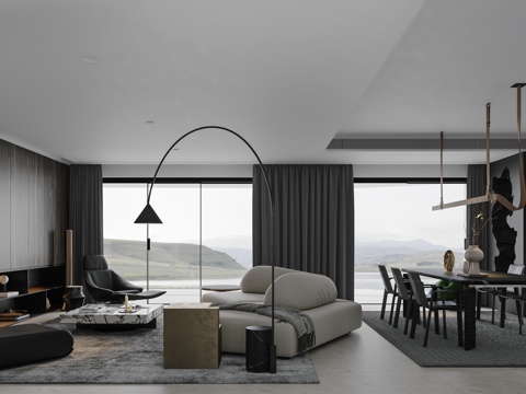 Premium Grey DiningRoom