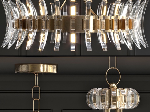 Affordable Luxury Style Chandelier Glass Chandelier