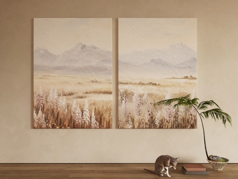 Modern Decorative Painting Landscape Oil Painting