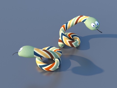 Children's toy toy snake