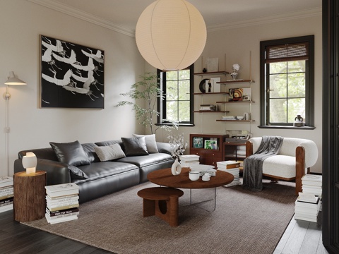 Mid-century Style Living Room