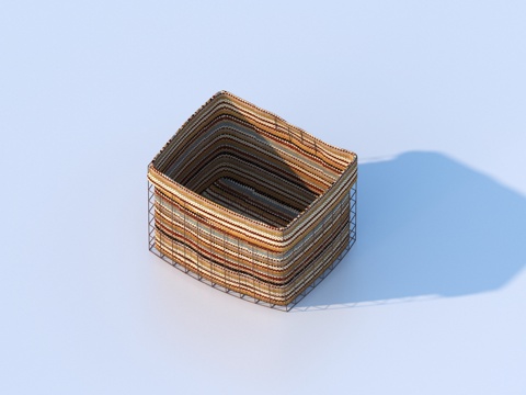 Storage basket toolbox storage box