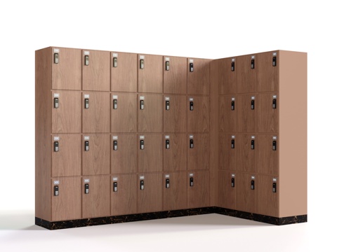 Modern Wardrobe Locker Locker Locker Bath Cabinet