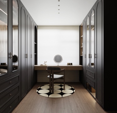 American Cloakroom Walk-in Cloakroom