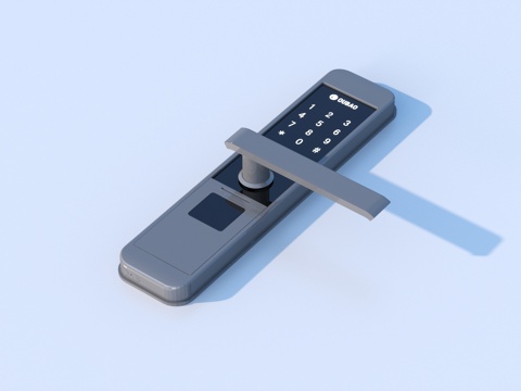 Smart lock fingerprint lock password lock