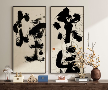 New Chinese-style calligraphy calligraphy and painting furnishings