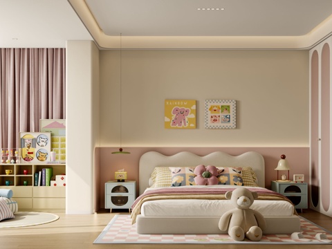 Modern kids Bedroom Girls Room Daughter Room