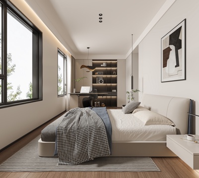 Modern Minimalist Bedroom