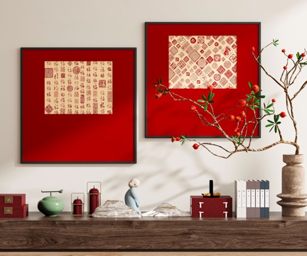 New Chinese Hanging Painting Festive Hanging Painting