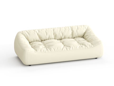 Cream Style Sofa Double Sofa