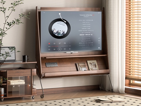 Mobile TV TV stand