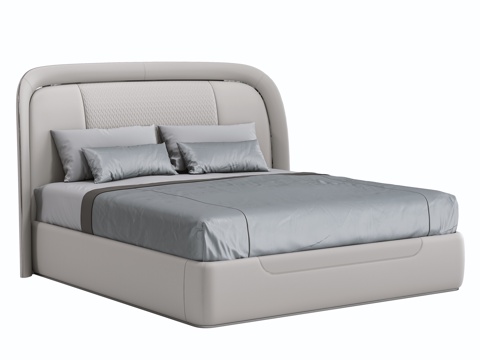 Modern Simple Double Bed