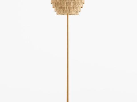 Affordable Luxury Style Tassel Floor Lamp