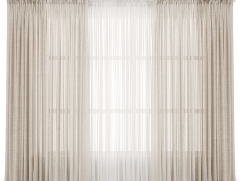 modern curtain transparent curtain semi-transparent curtain gauze curtain