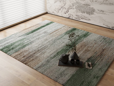 Neo-Chinese Style carpet gradient carpet