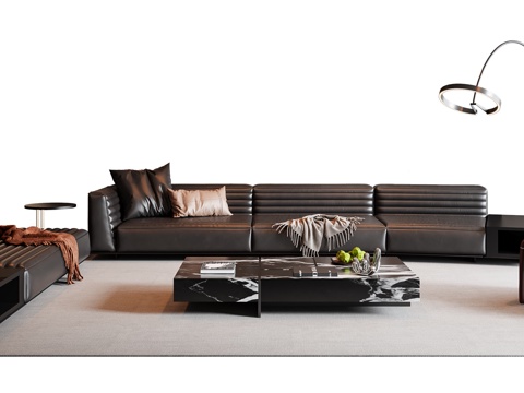 Italian Sofa Coffee Table Sectional Sofa