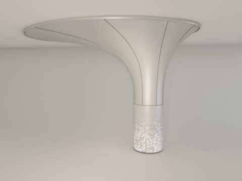 Special-shaped column, decorative column, modeling column