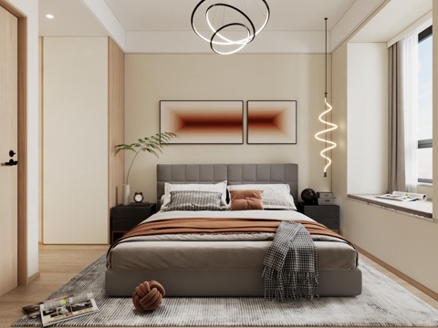 Modern Minimalist Bedroom