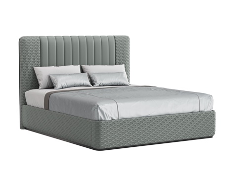 Modern Simple Double Bed