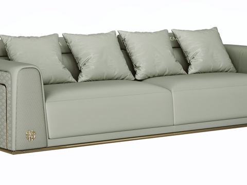 Affordable Luxury Style Multiplayer Sofa