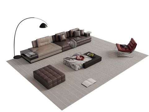 Italian Sofa Coffee Table Sectional Sofa