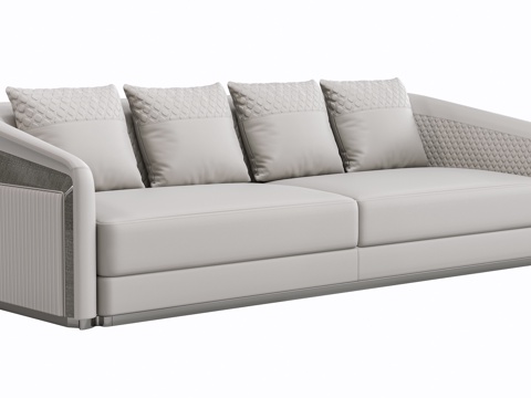 Affordable Luxury Style Multiplayer Sofa