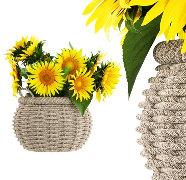 Modern Flower Sunflower Flower Basket