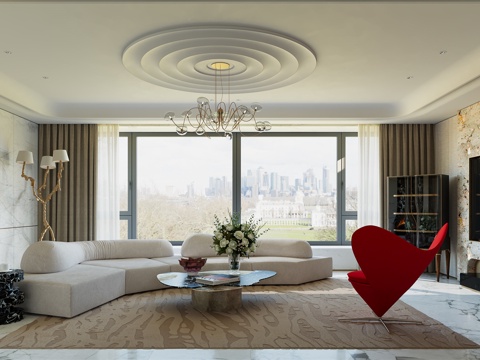Neoclassical Style DiningRoom