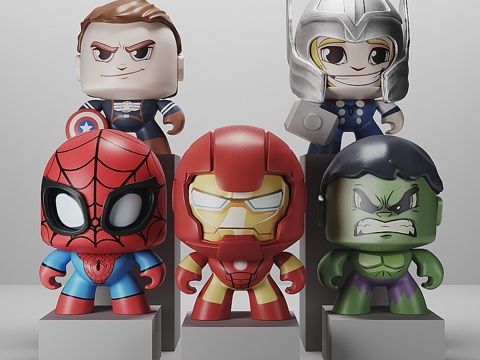 Marvel Art Toy Blind Box Hand-made Children's Toys