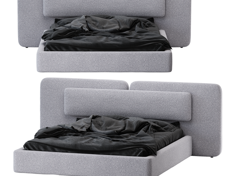 Modern Simple Double Bed