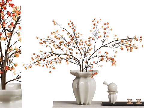 Modern Ceramic Vase Flower Art Dead Branch