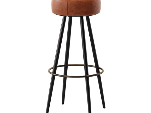 Nordic Simple Bar Chair Bar Stool