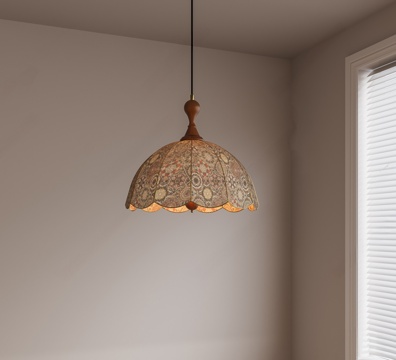 American retro small chandelier