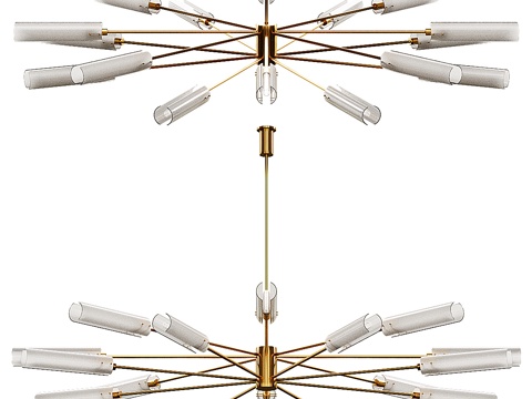 Affordable Luxury Style Multi-Head Chandelier