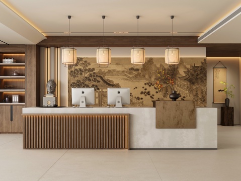 Zen New Chinese Hotel Front Desk