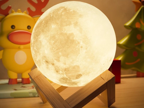 Minimalist Table Lamp Moon Lamp