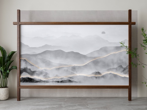 New Chinese-style screen partition