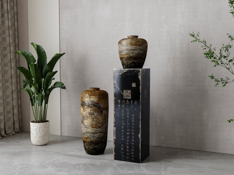 New Chinese-style Pottery Pot Ceramic Ware