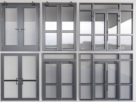 glass door induction glass door