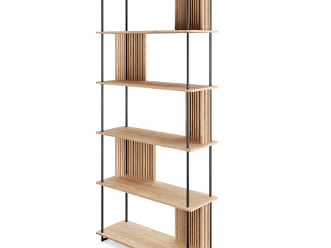 Nordic Simple Bookcase Storage Rack