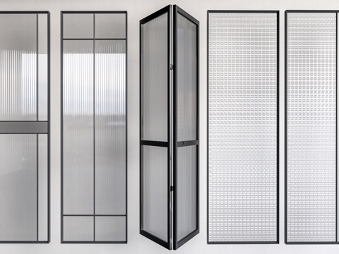 Glass partition glass screen