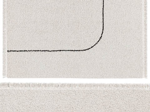 Modern fabric carpet