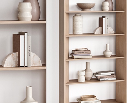 Log Style Bookshelf Storage Rack