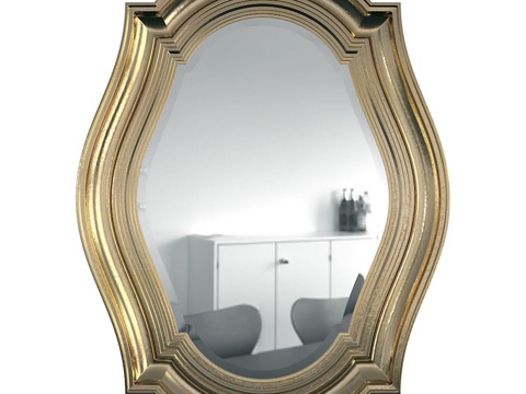 European-style hanging mirror mirror