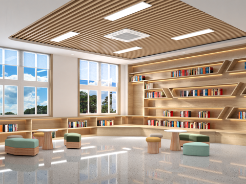 modern reading room library culture space