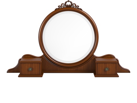 American style vanity mirror makeup mirror