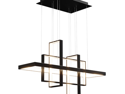 Modern minimalist chandelier