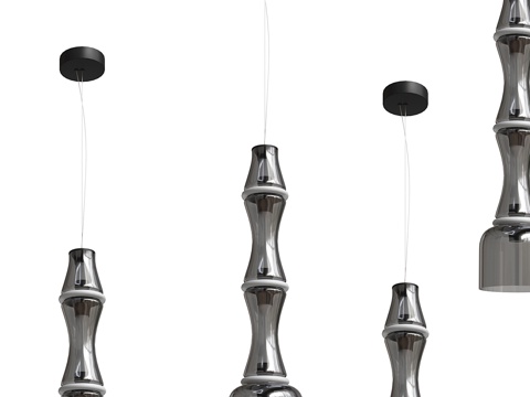 Modern minimalist chandelier slub lamp